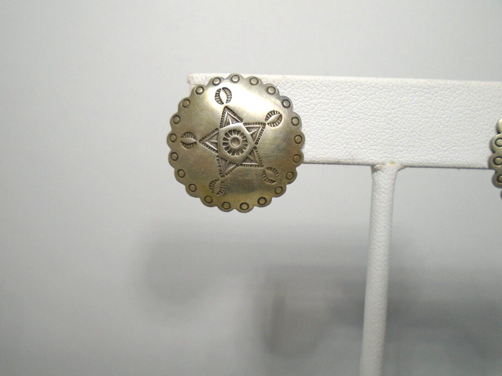 Native American Stamped Earrings