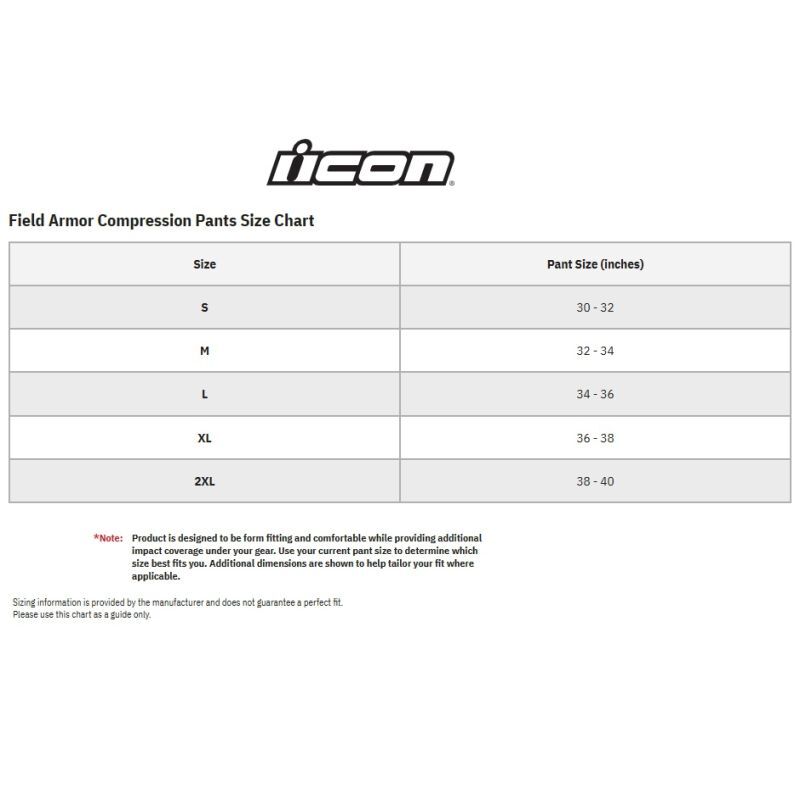 Icon Field Armor Compression Pants w/Kevlar & D30 Protection