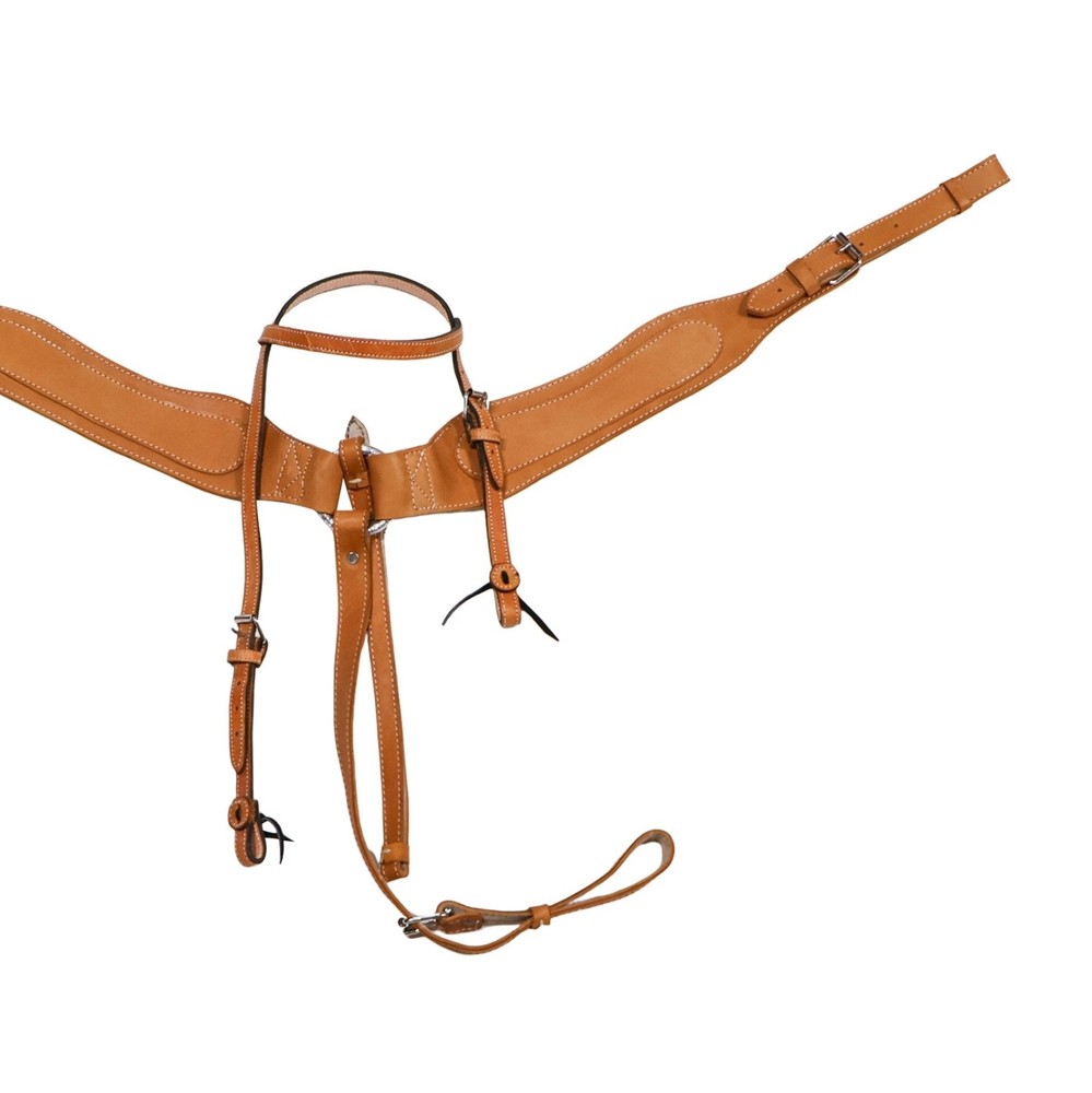 Charro Miel Breastcollar Cabezada Headstall Set