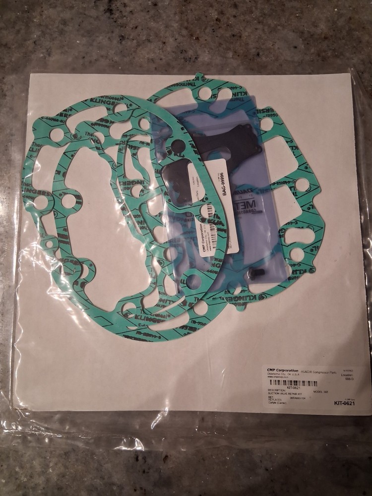 CARLYLE SUCTION VALVE REPAIR KIT-0621