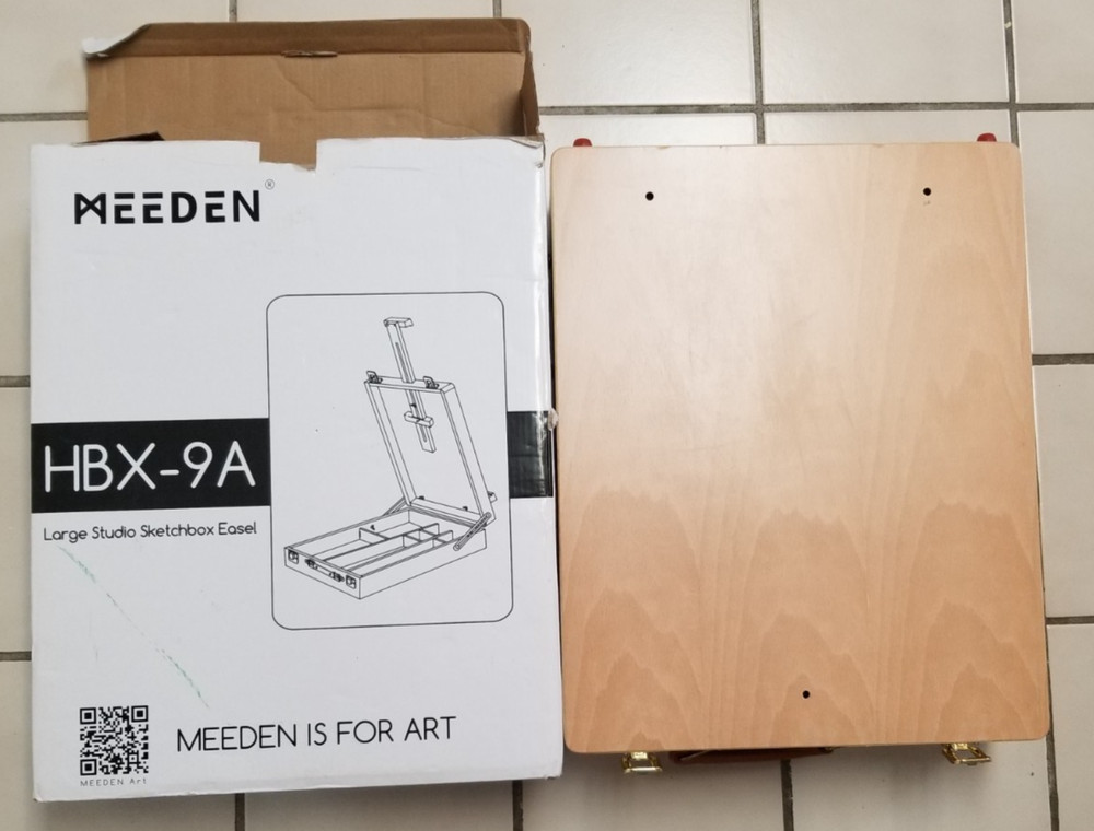 Meeden HBX-9A Large Studio Table Sketchbox Easel