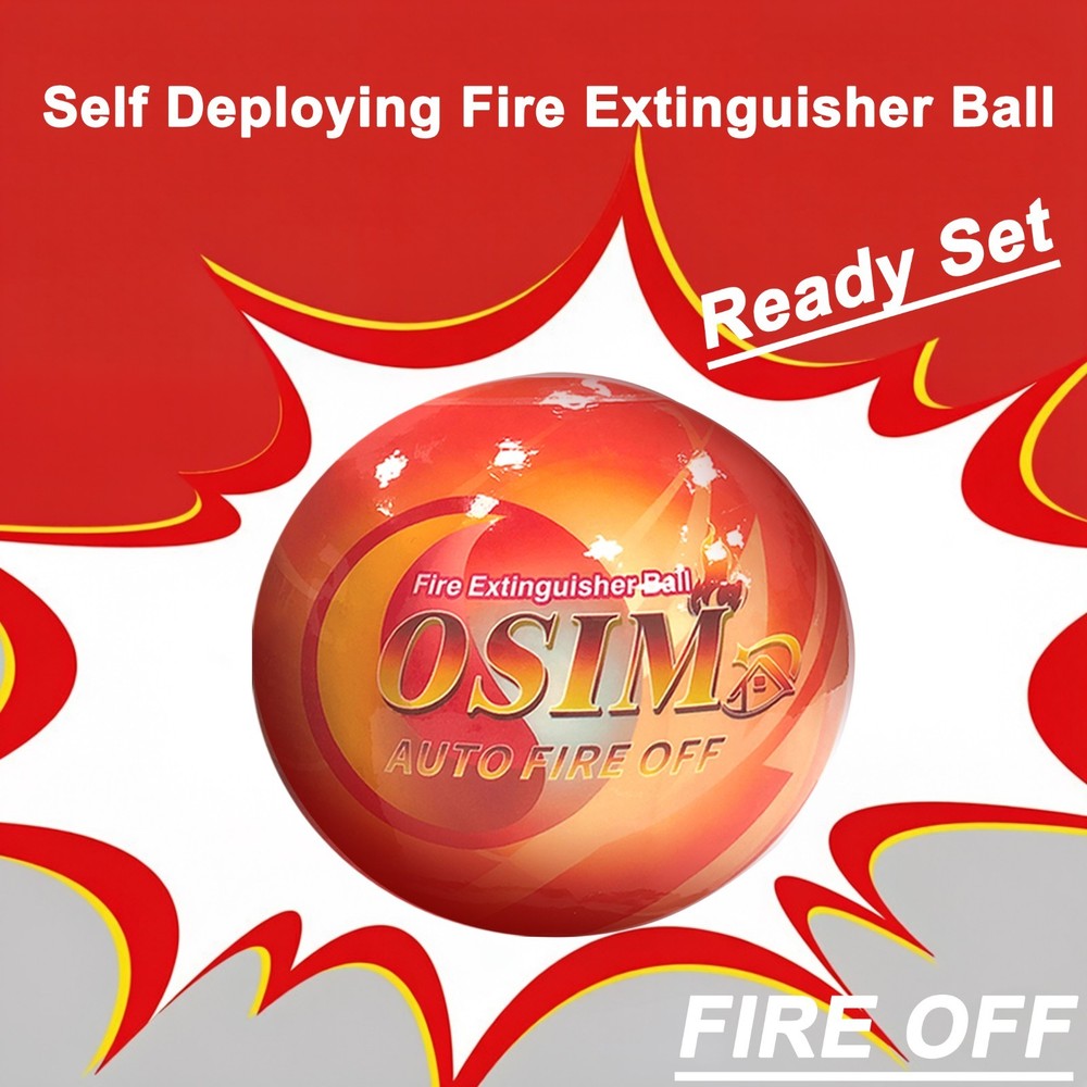 12 PACK Automatic Fire Ball Extinguisher With Bracket for ABCEF Type Fire