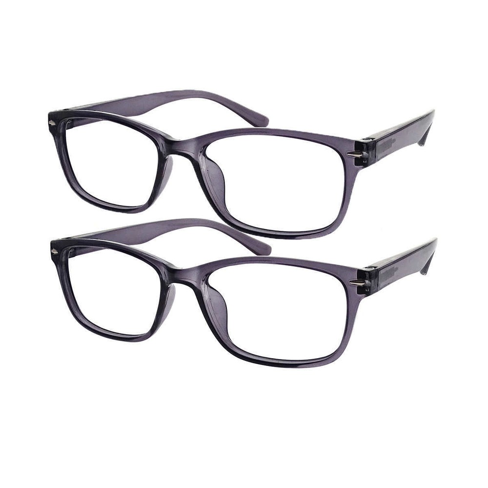 ADRIAN READING GLASSES, 2 PAIRS - Choose Magnification