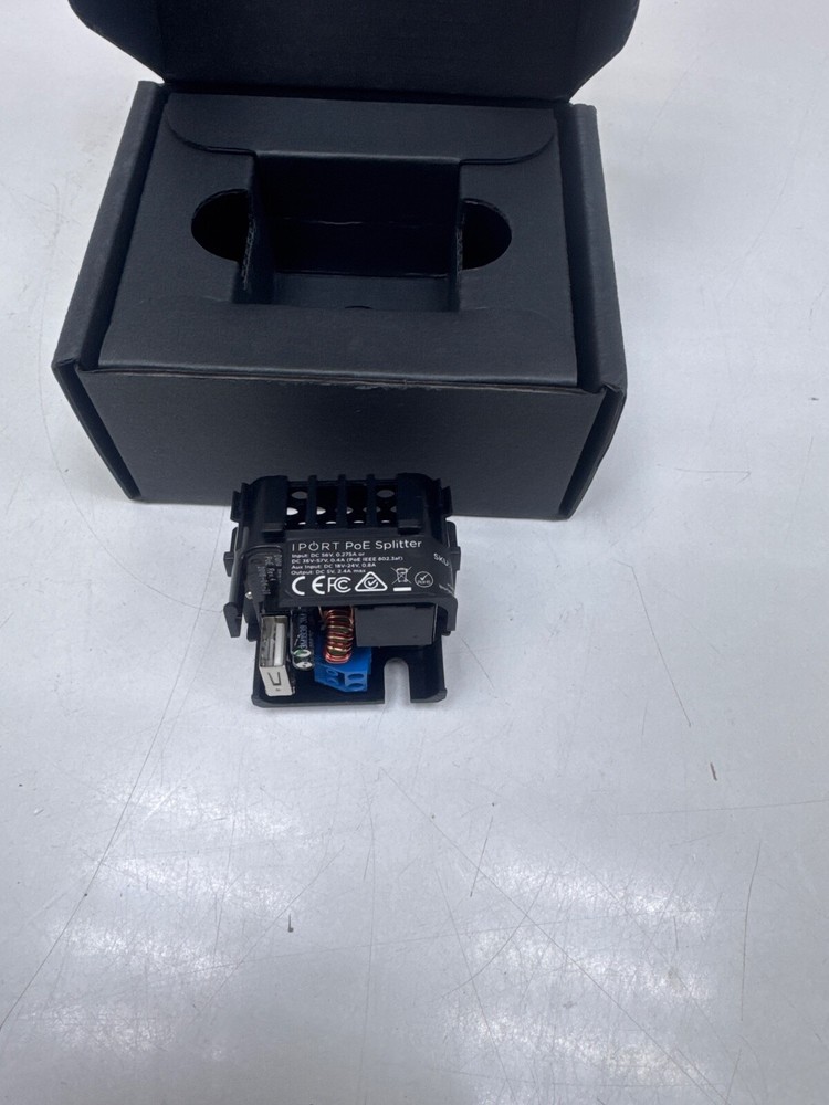 IPORT POE Splitter 70718 Surface Mount Black