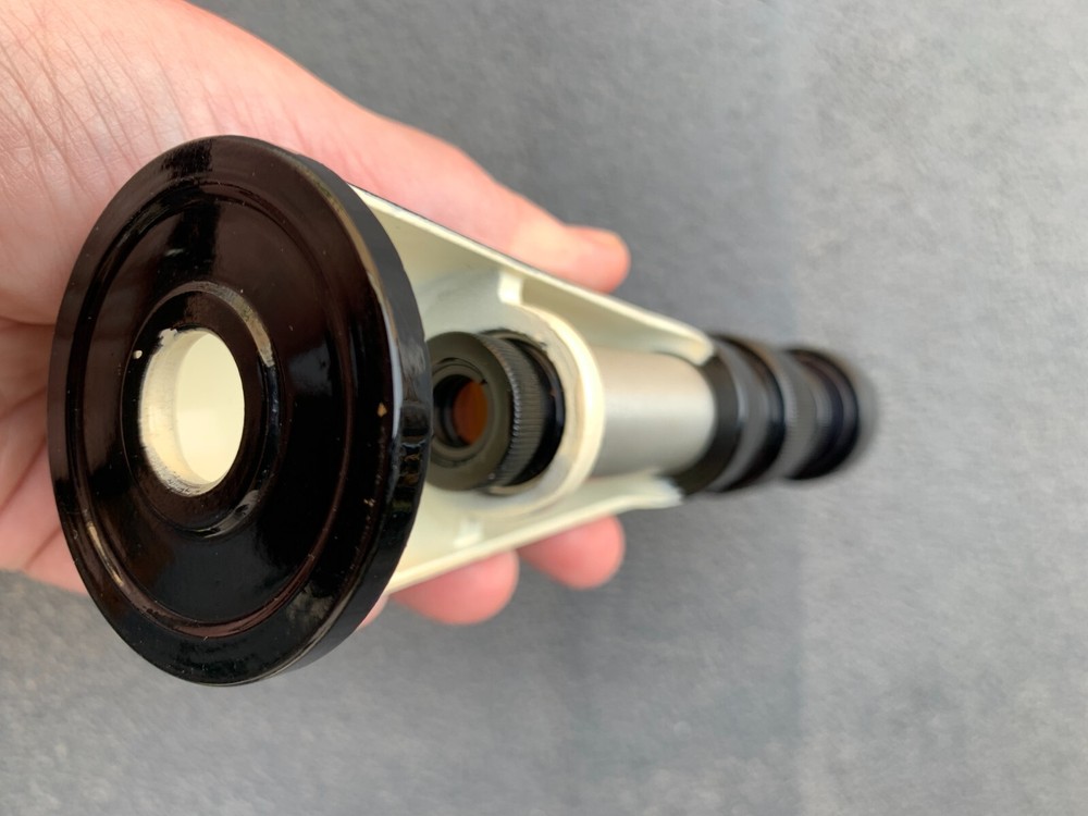 Vintage Soviet Microscope MPB-3 with Case & Manual