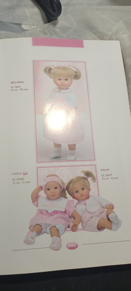 Gotz Doll Hard Cover Catalog 2002 Collection