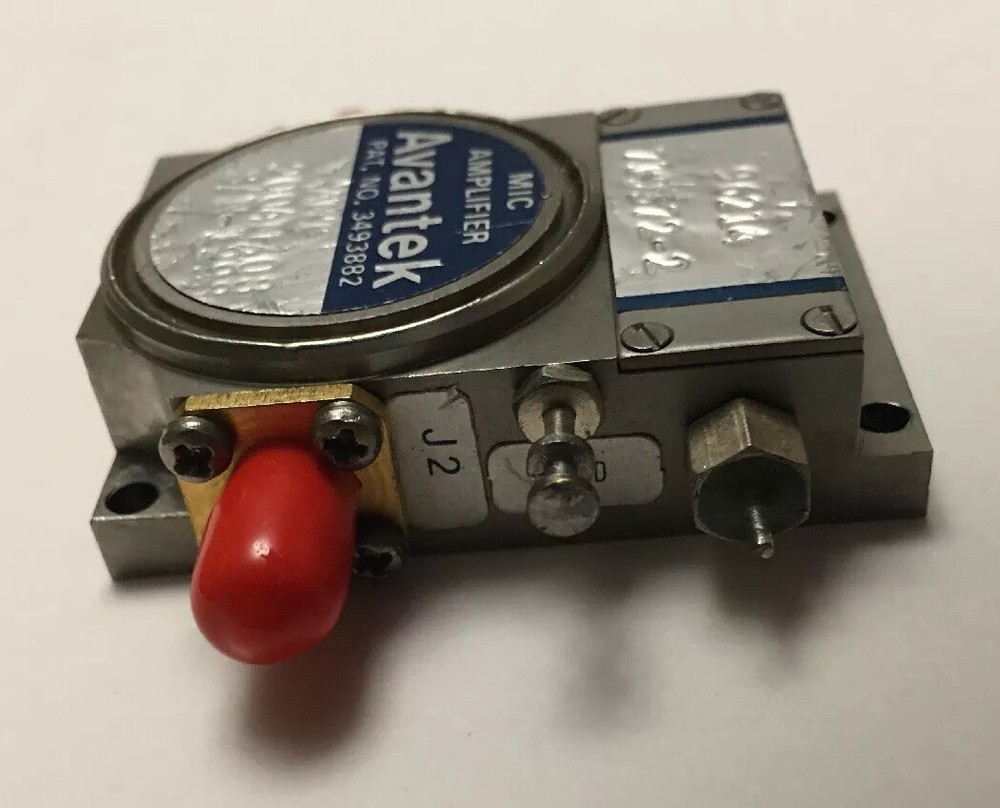AVANTEK MIC SOLID STATE AMPLIFIER MODEL AMT 2004M/08. MICROWAVE PART.