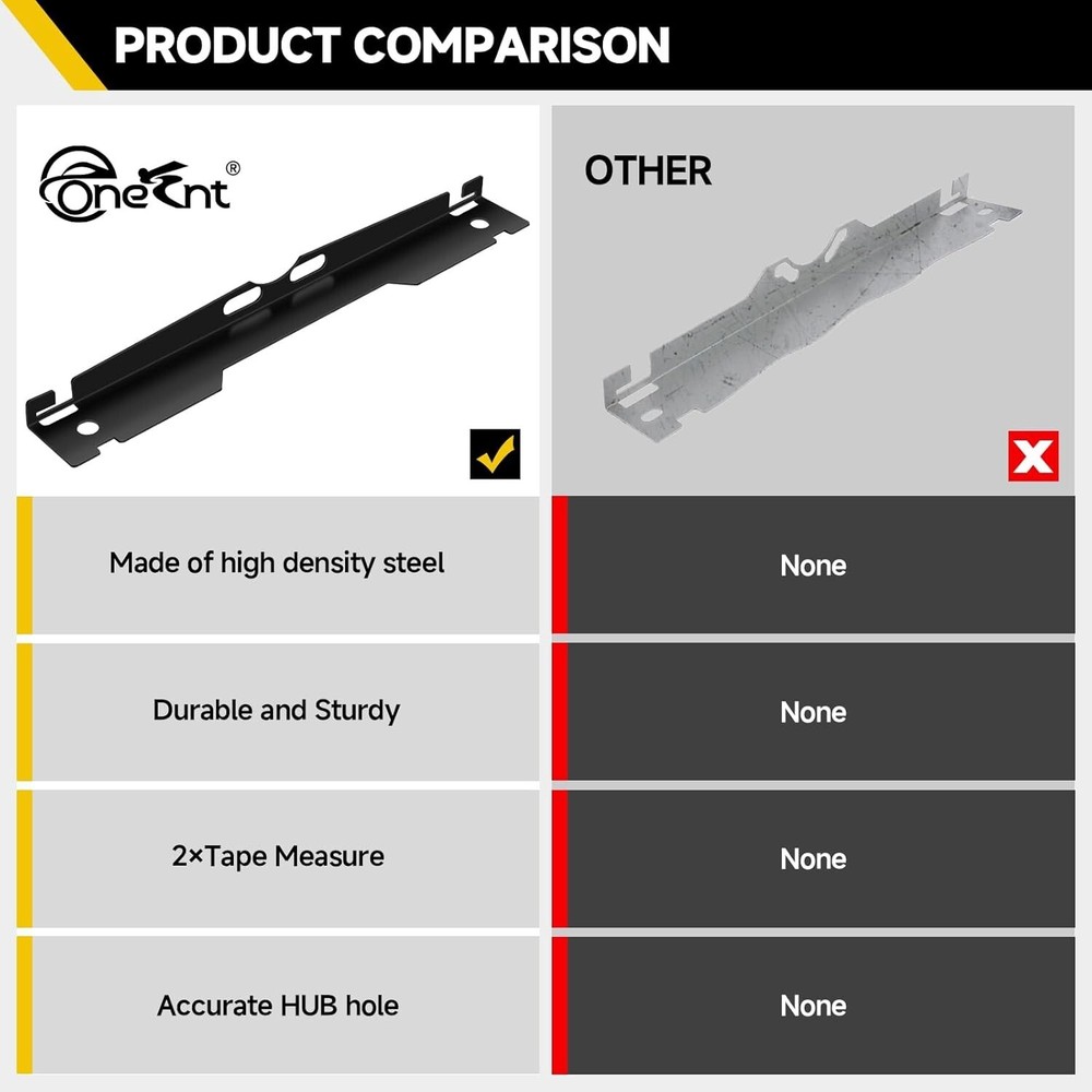Wheel Alignment Tool Black Toe Alignment Tool Plates for Vehicles Automotive....