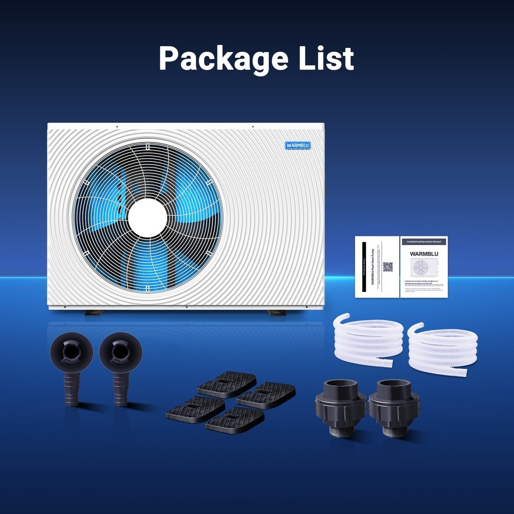 Inverter Pool Heater & Chiller 100000 BTU for 28000 Gallon