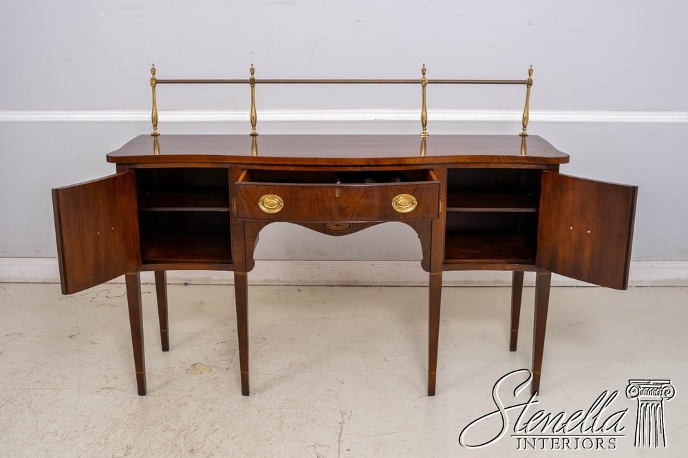 LF69343: STATTON Cherry Sideboard w. Inlay Work & Gallery