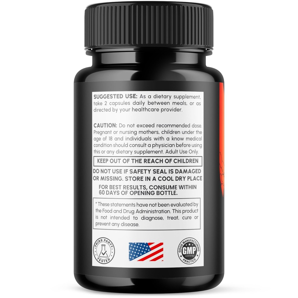 (2 Pack) Primal Storm Advanced Male Support Supplement PrimalStorm 120 Capsules