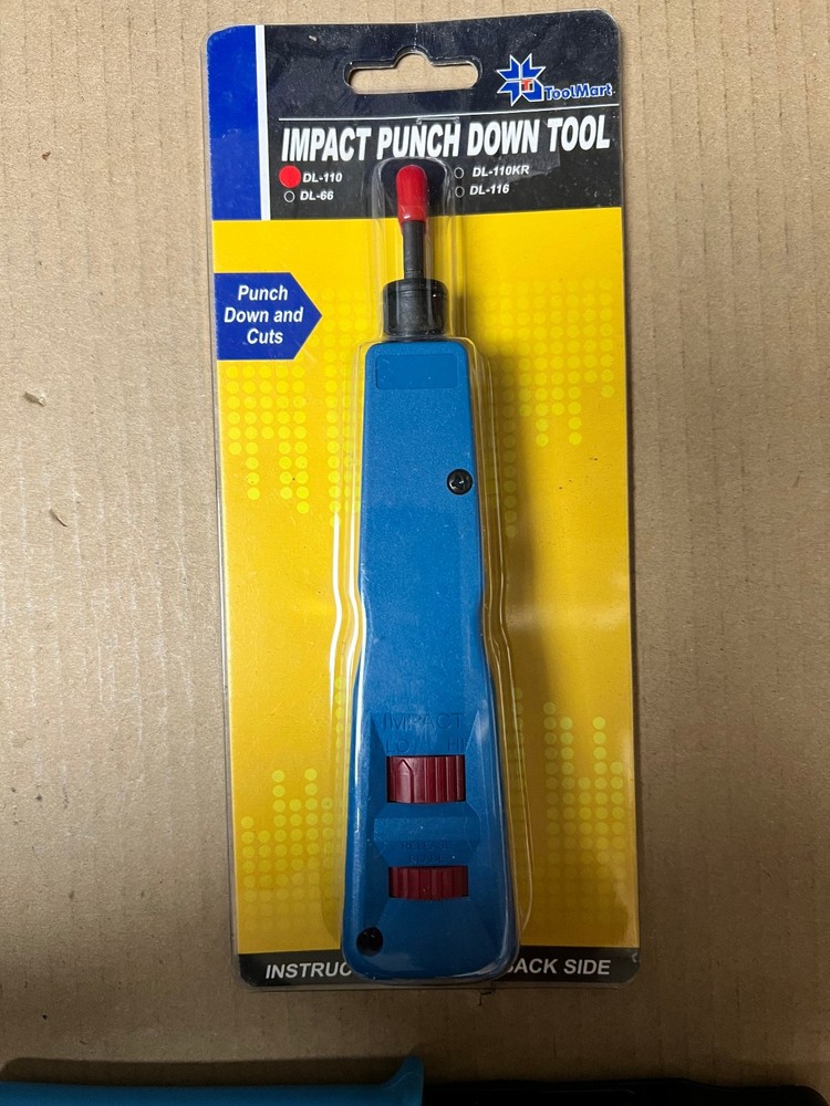 Network & Phone Crimping Tools & NEW Impact Punch Down Tool
