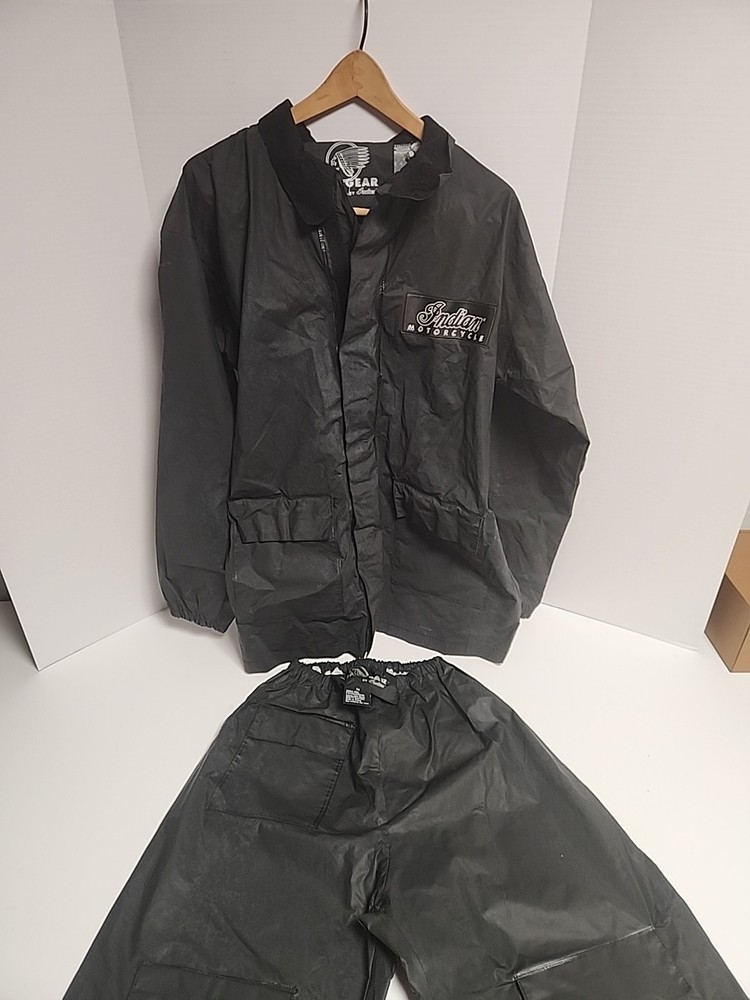 Indian Motorcycles Rain Jacket And Pants Size Medium