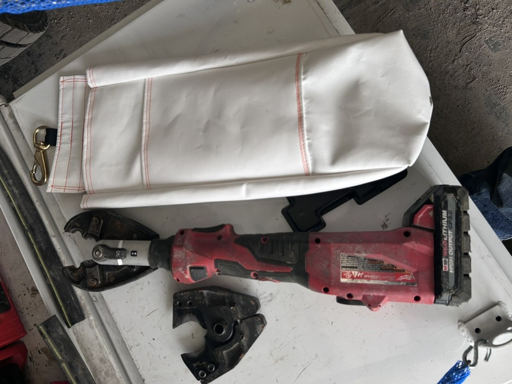 Utility Crimper/press Storage Bag White