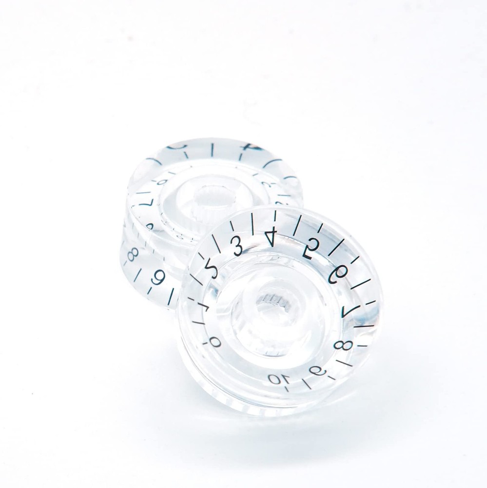 4PCS Electric Guitar Top Hat Knobs Speed Volume Tone Control Knobs Compatible...