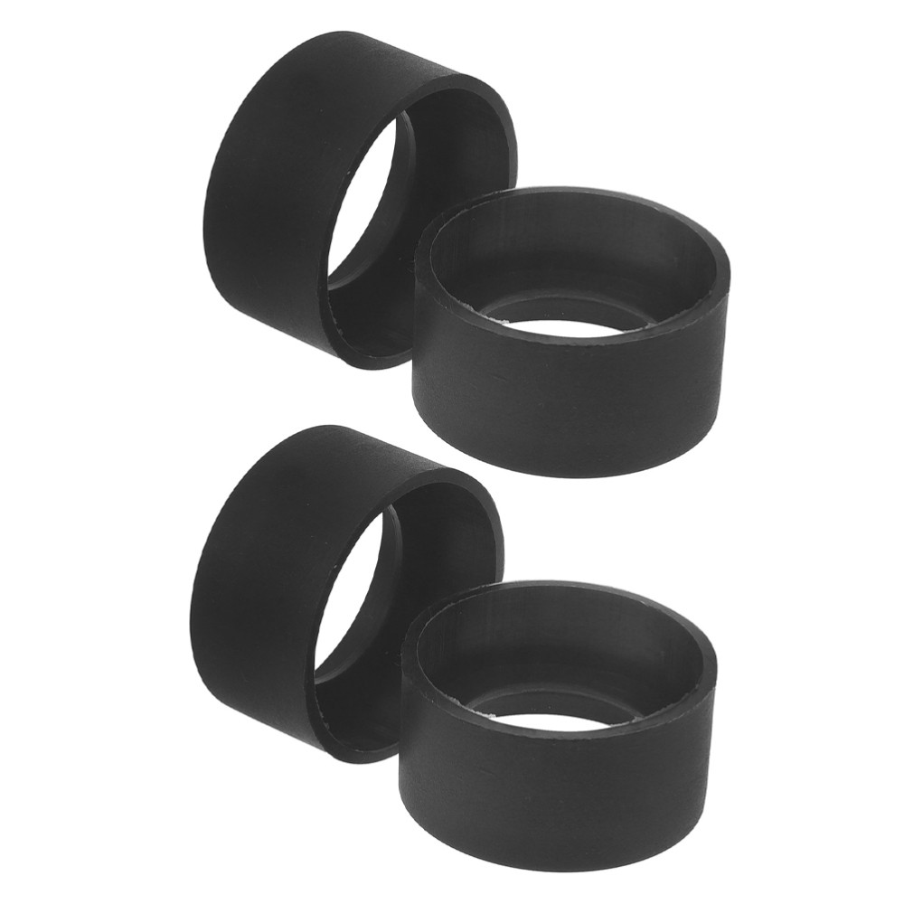 4 Pcs Rubber Eyepiece Cover Shields for Microscope Guards Telescope