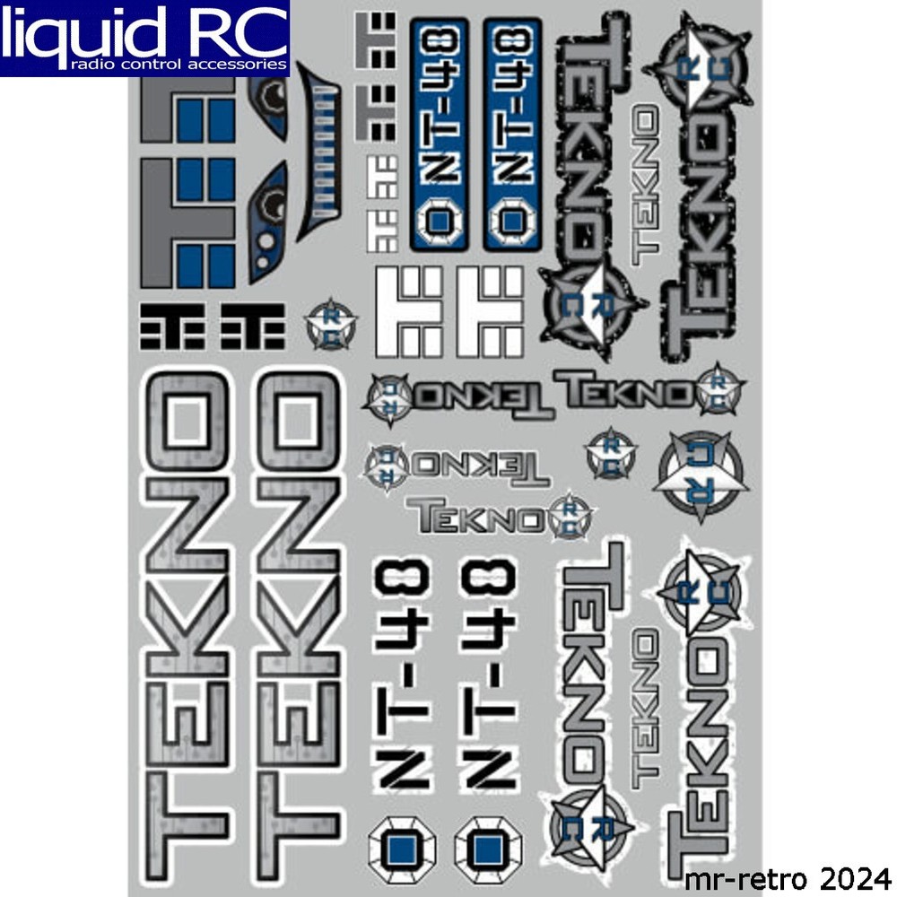 Tekno RC 5413 Decal/Sticker Sheet (NT48)