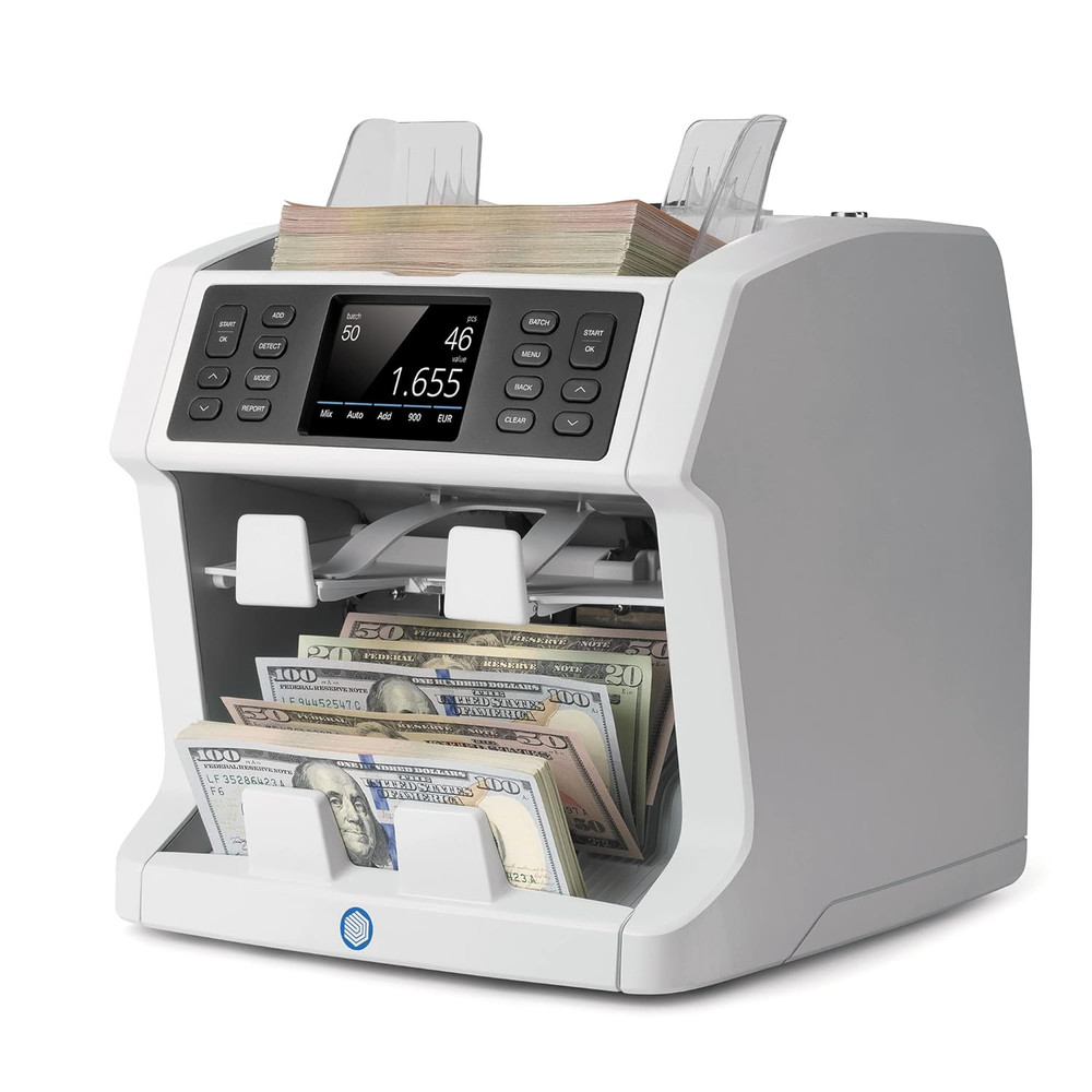 High-Speed Money Counter with Counterfeit Detection & Multi-Currency Support