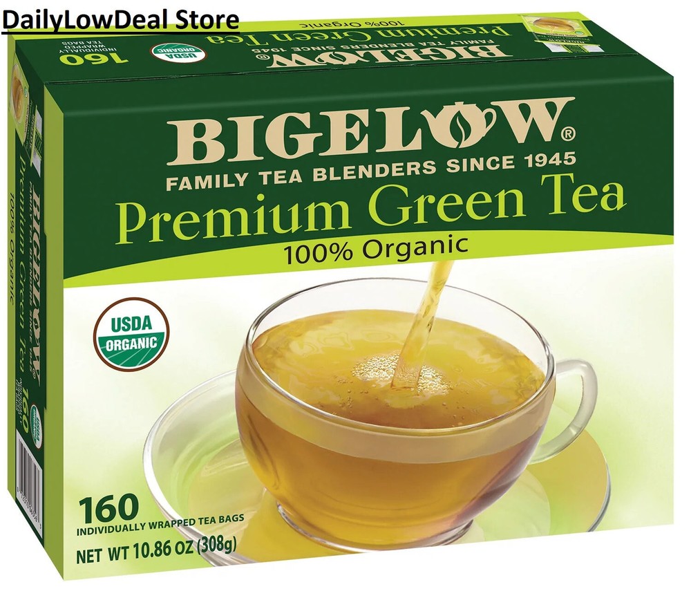 Bigelow Premium Organic Green Tea (160 Ct.)