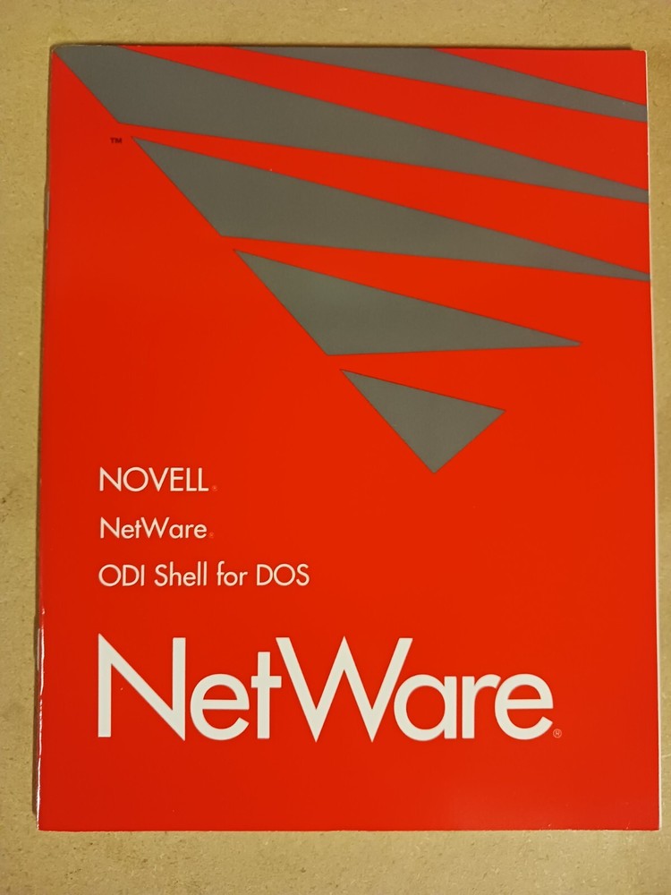 Novell NetWare 3.11 for DOS and OS/2, Includes Manuals and Software (5.25")