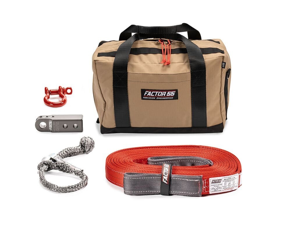 Factor 55 Vehicle Recovery Kit Gray Owyhee - Medium