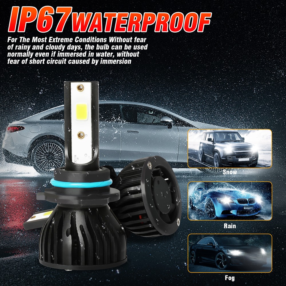 For Lexus SC300 SC400 1994-2000 LED Headlight High Low Beam + Fog Lights Bulbs