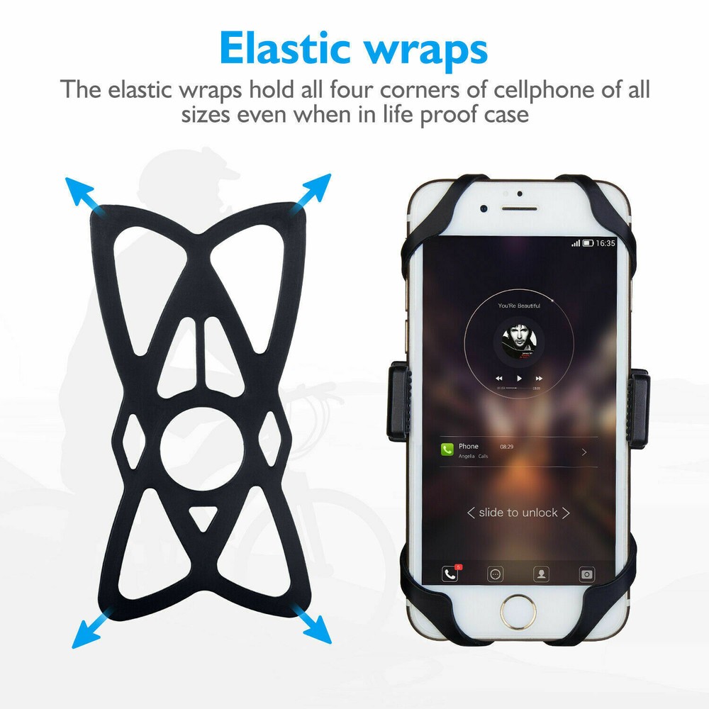 Handlebar Cell Phone Holder prevent your device from dropping