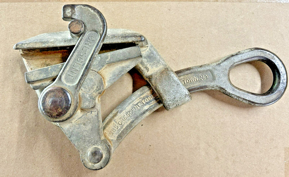 CRESCENT TOOL No 385 Cable Wire Grip Puller 10,000 LBS 3/8"-3/4", NICE