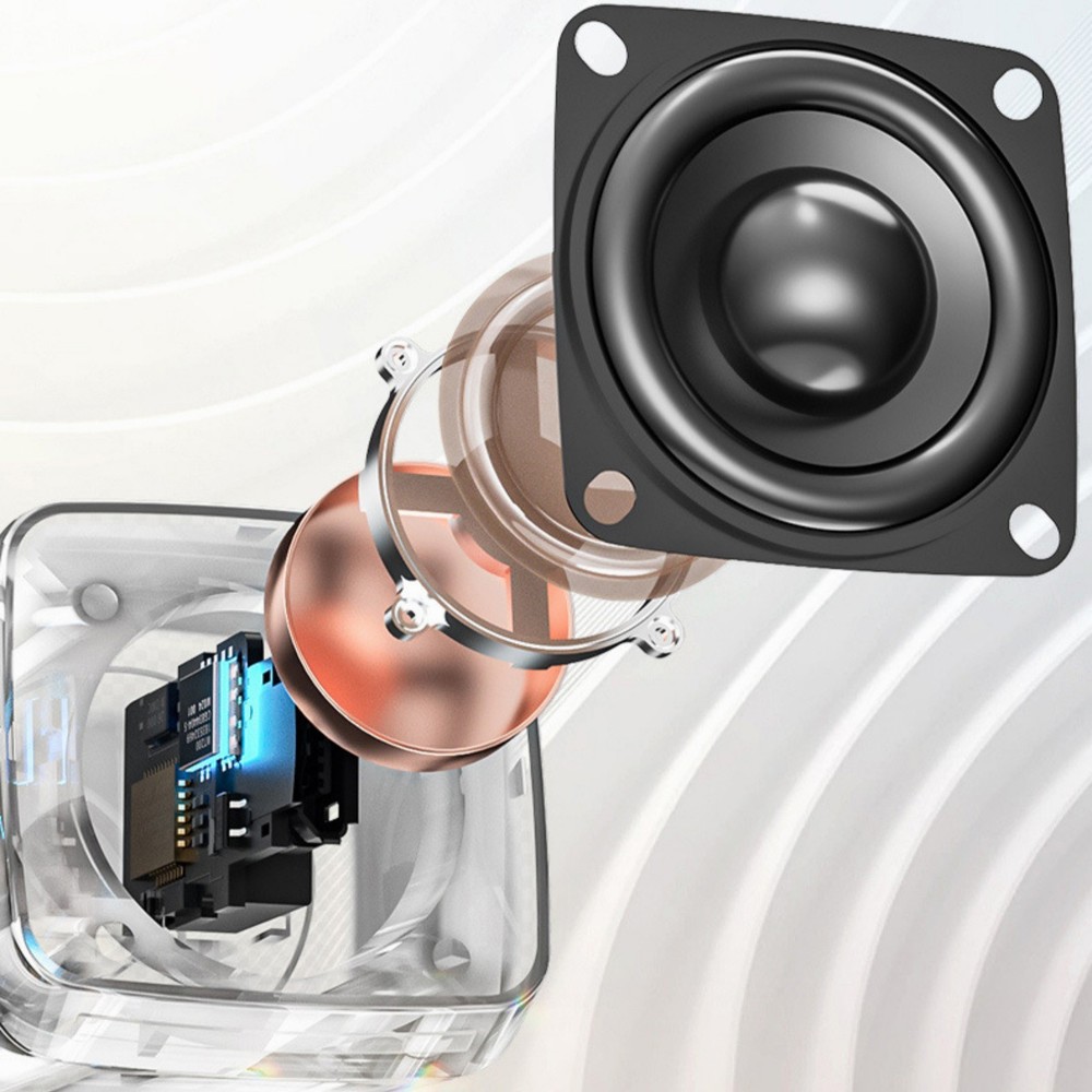 For Desktop PC 1 Pair Small Computer Speakers USB Powered with 3.5mm Audio