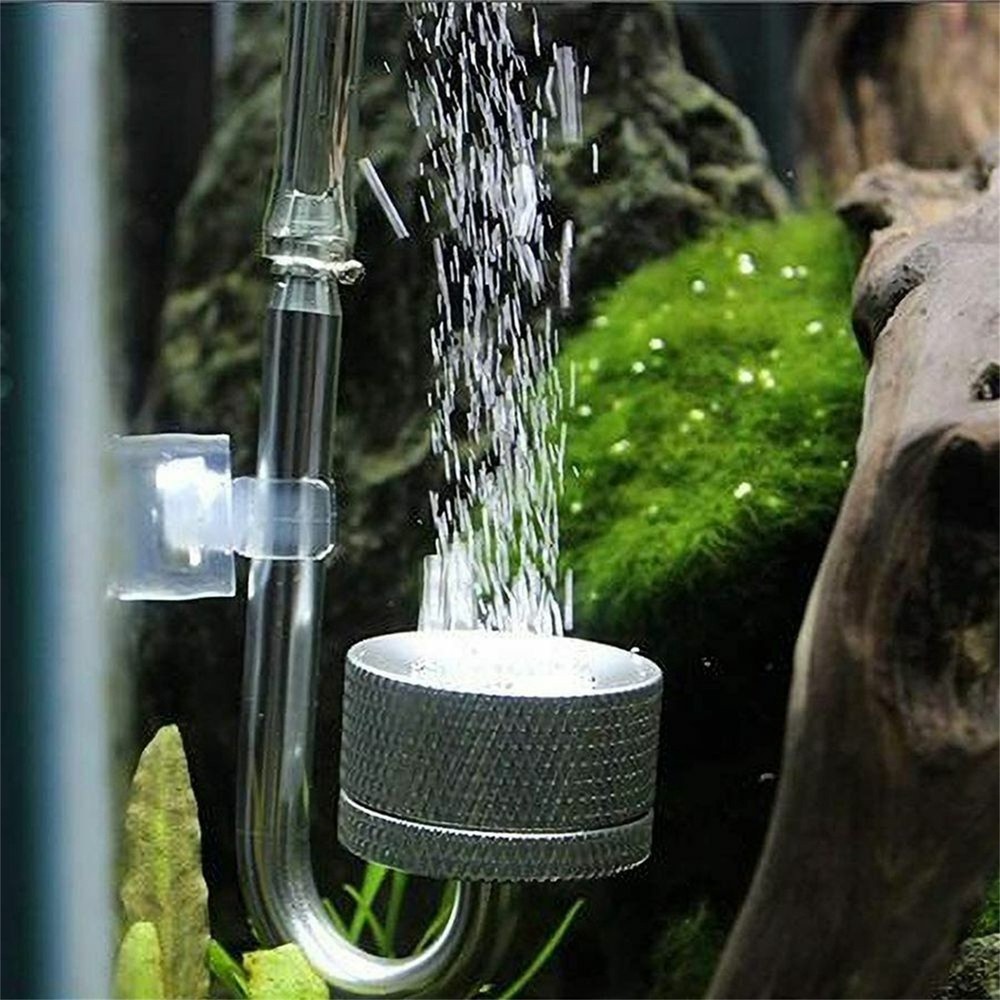 24mm Aquarium CO2 Atomizer Fish Tank Control Water Atomizer Reactor With Sucker