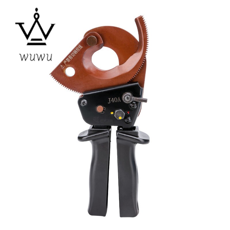 J40A Ratchet Cable Scissors Cable Cutter Hand Crimping Tools Cable Cutter