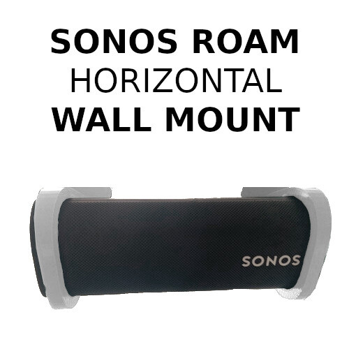 Horizontal Easy Access Wall Mount for Sonos Roam - White