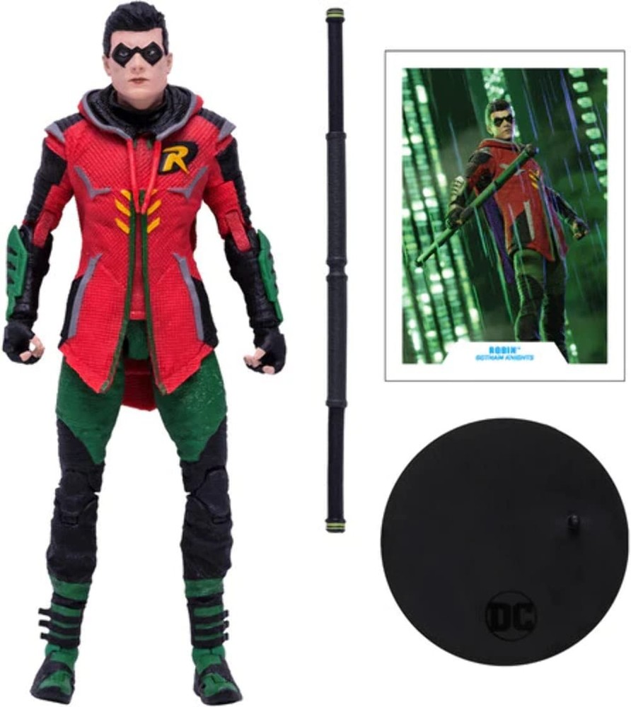 McFarlane Toys DC Multiverse Robin (Gotham Knights) 7" Standard, Multicolor
