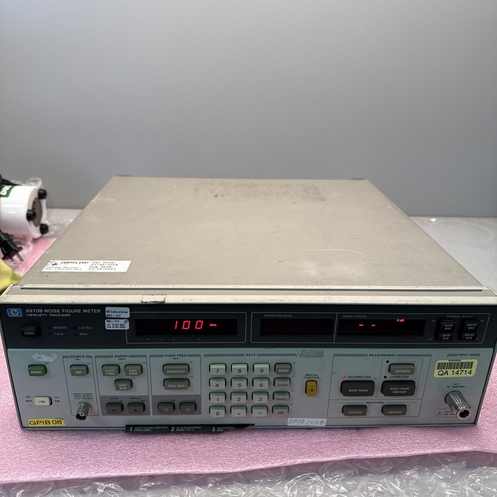 HP 8970B Noise Figure Meter *Working*  Ships Fast