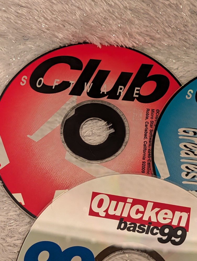 Vtg 1990s Computer Software Discs: Micro Star, U.S. Robotics, HP PSC 1300, More!