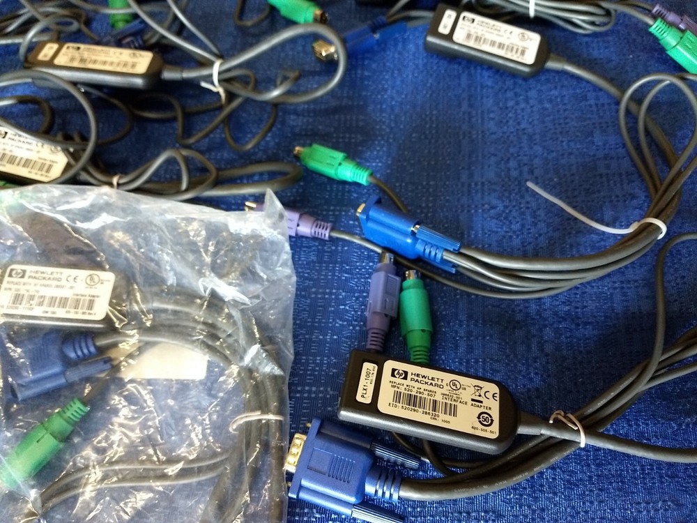 Mixed Lot of 15 HP Interface Adapters
