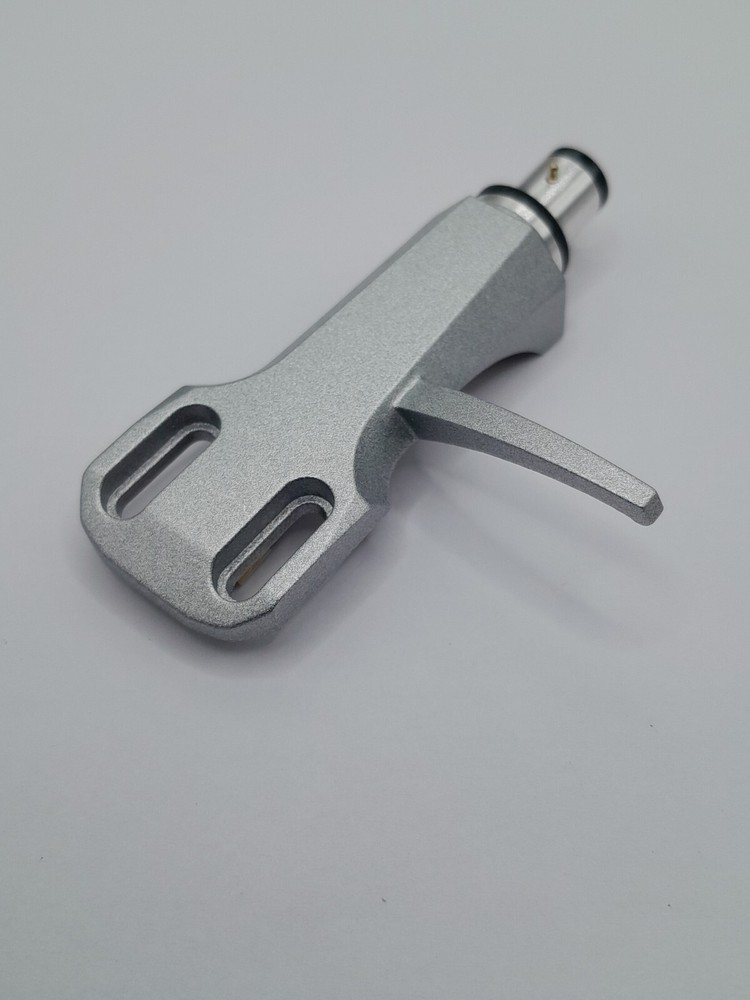 Silver  Cartridge Turntable Headshell  OFC Lead Wire! AUDIO TECHNICA TYPE.