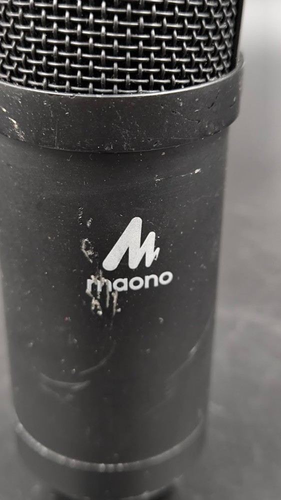 Maono Microphone Used Working Black