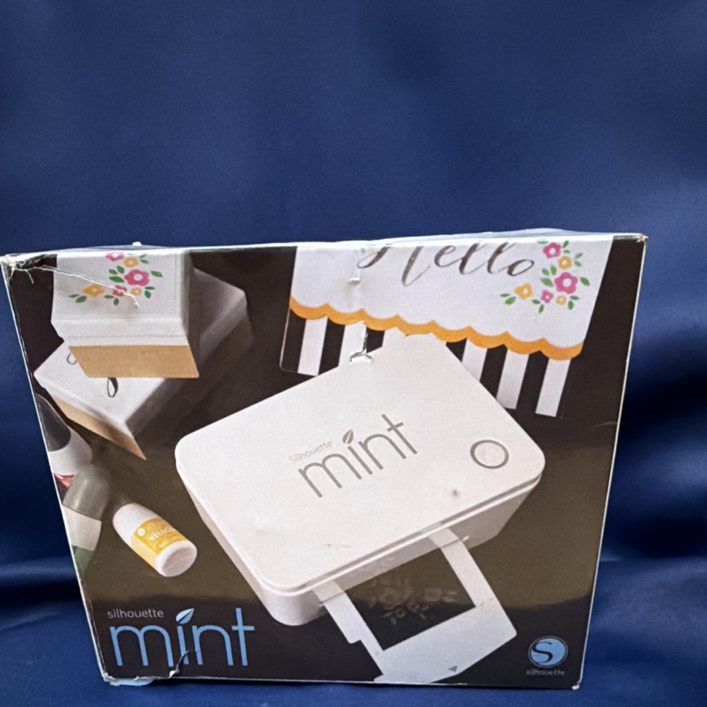 Silhouette Mint Stamping Embossing Custom Stamp Maker Tool Kit