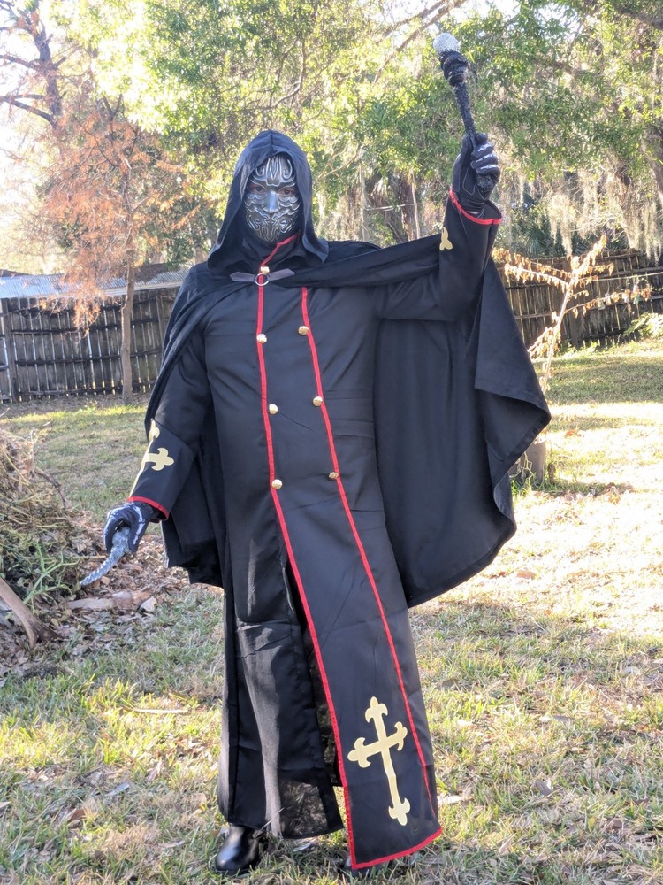 Black Priest Robe