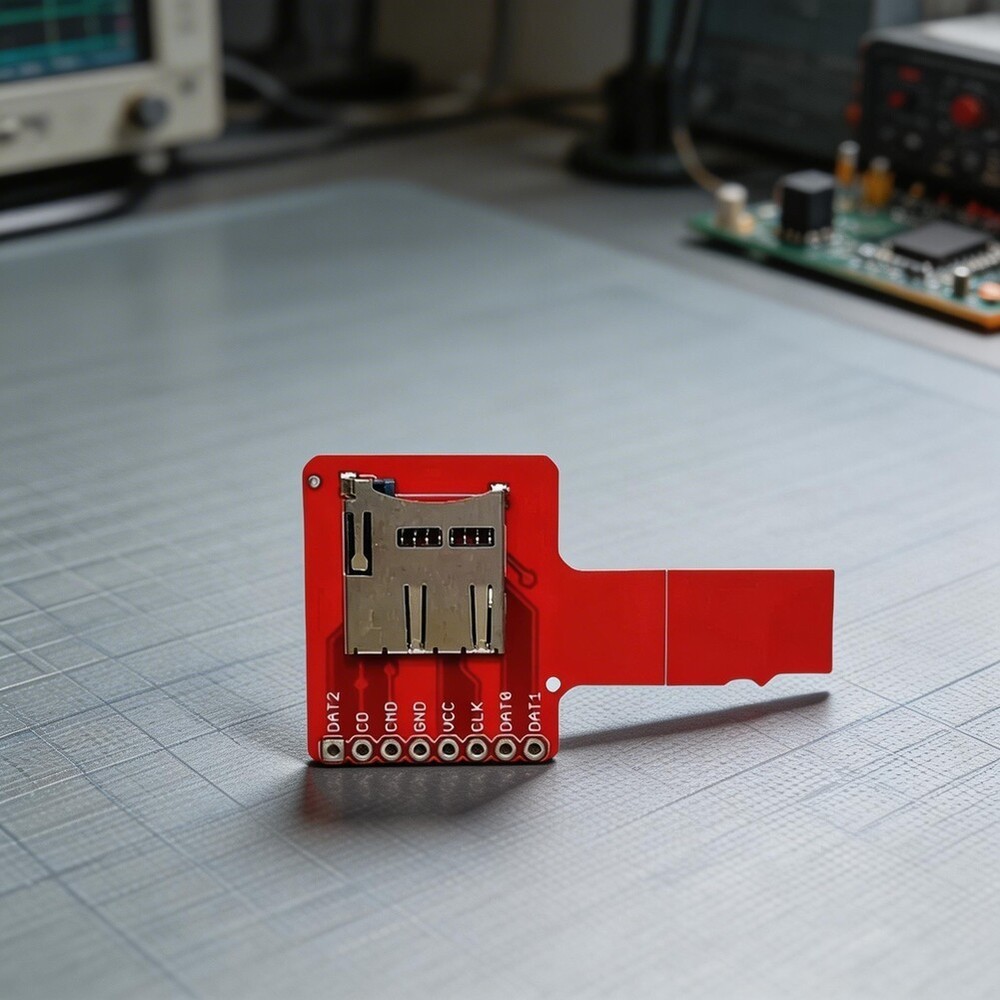 10 pcs Red PCB TF Card Adapter Board For FOR SPI MP3 Storage Interface