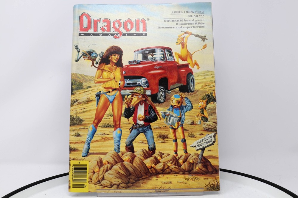 Dragon Magazine, Issue #132, Complete w/OrdWars