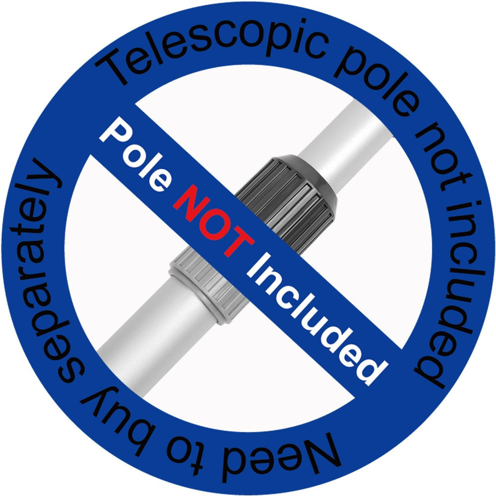 Swimming Pool Skimmer Net Fine Mesh Pool Leaf Rake Net Double-Layer Deep