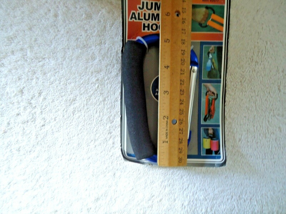 " NOC " Heavy Duty Anodized Aluminum Jumbo Multi Use Hook " GREAT MULTI USE ITEM