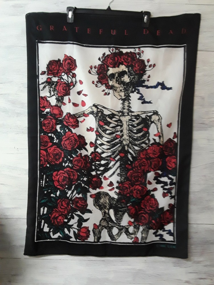 Vintage Grateful Dead Banner Flag