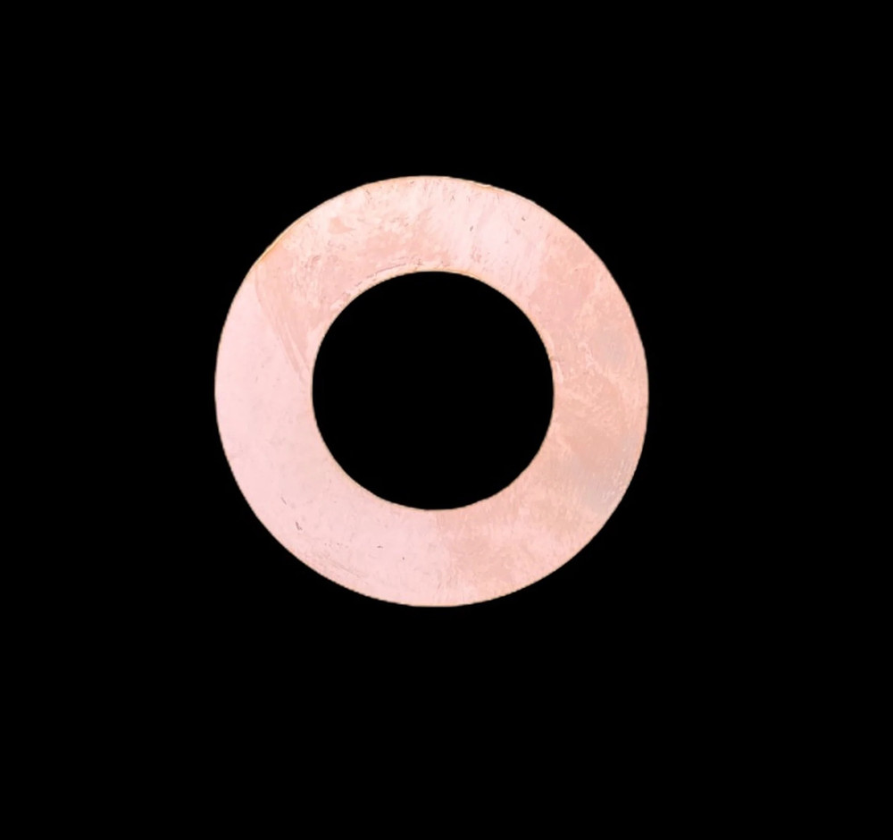 Raw Copper Washers, 1.5" (10 Pack)