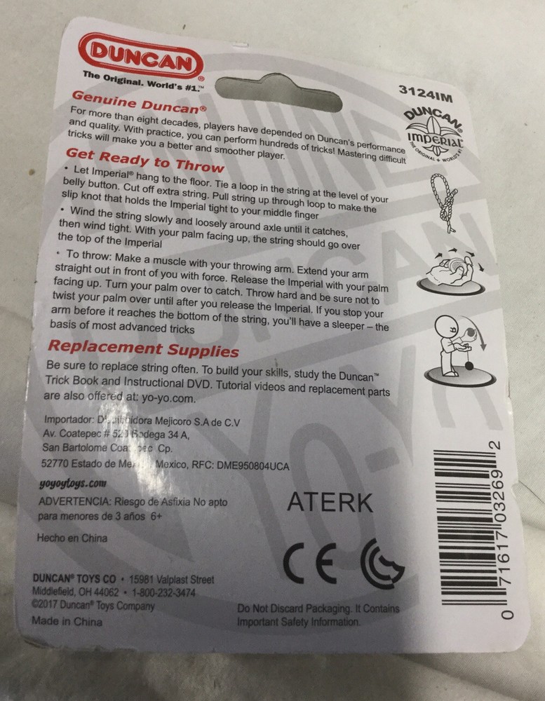 Duncan Imperial Yo-Yo 2017. Blue NiP