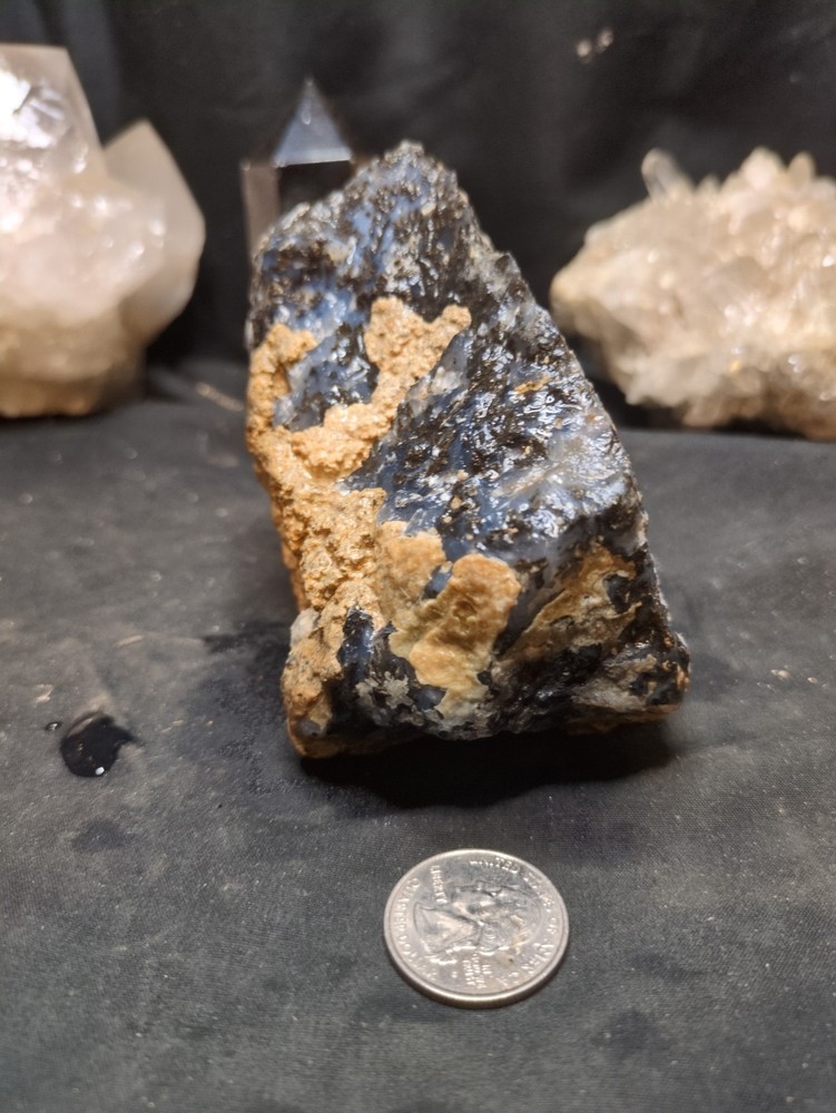 Black & White Dendric Specimen Natural Form (1lb 9oz)