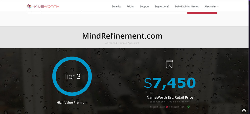 MindRefinement.com Premium Domain — AI Wellness Mental Health Self Help Coaching