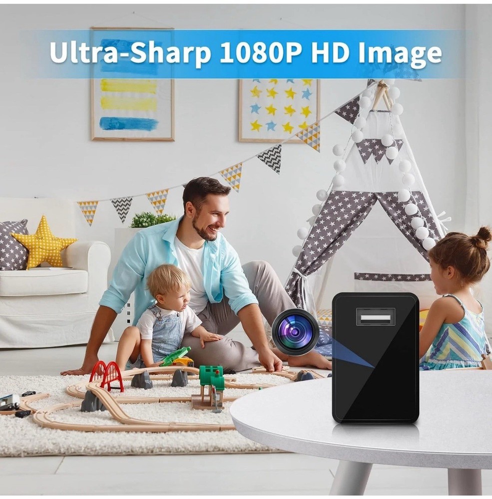 Cámara con cargador USB